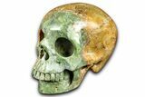 Realistic Autumn Jasper Skull #382114-2